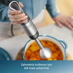 Philips 5000 Serisi El Blender - SpeedTrigger Kontrolü, 1200W Motor, Paslanmaz Çelik Bıçaklar, Bebek Maması Hazır, Mikser ve Gıda İşlemci Aksesuarları (HR2695/01)
