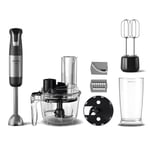 Philips 5000 Serisi El Blender - SpeedTrigger Kontrolü, 1200W Motor, Paslanmaz Çelik Bıçaklar, Bebek Maması Hazır, Mikser ve Gıda İşlemci Aksesuarları (HR2695/01)