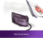 Philips 6000 Serisi Perfectcare Buhar Kazanlı Ütü, Güçlü Buhar, 1,8 Lt Çıkarılabilir Su Haznesi, Sıfır Yanık Riski (PSG6024/30) - Seçenekler: PSG6024/30, PSG6042/20, GC6842/30