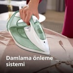 Philips 7000 Series Azur Buharlı Ütü, 2600W Güç, 220g Buhar, Damlama Önleme Sistemi, SteamGlide Plus Taban, 300ml Su Haznesi (DST7012/70)