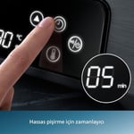 Philips 7000 Serisi Izgara ve Tost Makinesi, Hassas Dijital Kontrol, Izgara için Tam Açılır, Ayarlanabilir Çıkarılabilir Plakalar, HD6307/70