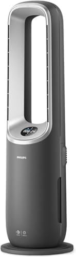 Philips 8000 Serisi Air Performer 3in1 Hava Temizleme Cihazı, 270 m³/sa Temiz Hava Hızı (CADR), Fan ve Isıtıcı, Air+ Uygulaması, (AMF870/15)