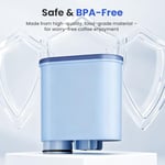 Philips AquaClean CA6903/10 CA6903/22-4 adet filtre kartuşu, Saeco Philips LatteGo kahve otomatı ile uyumlu, BPA içermez, kireç içermez, tadı iyileştirir