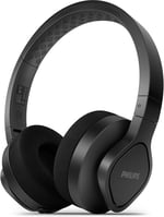 Philips Audio A4216BK/00 kulak üstü spor kulaklık kablosuz, 40 mm sürücü, 35 saat çalma süresi, IP55 toz/su koruması, soğutucu kulak kapakları, yıkanabilir kulaklık yastıkları, siyah, 2021/2022 model