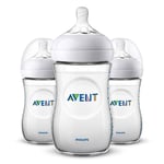 Philips AVENT 260 ml/9OZ doğal biberon Dreierpackung