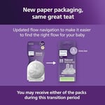Philips Avent Doğal Tepkili Biberon Emziği, 2’li Paket, 6 Ay+, 5 Numara, Akıtmaz Emzik, Kolik ve Gaz Önleyici, BPA İçermez, SCY965/02
