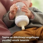 Philips Avent Doğal Tepkili Biberon Emziği, 2’li Paket, 0 Ay+, 1 Numara, Akıtmaz Emzik, Kolik ve Gaz Önleyici, BPA İçermez, SCY961/02