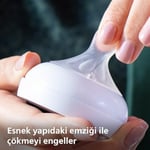 Philips Avent Doğal Tepkili Biberon Emziği, 2’li Paket, 0 Ay+, 2 Numara, Akıtmaz Emzik, Kolik ve Gaz Önleyici, BPA İçermez, SCY962/02