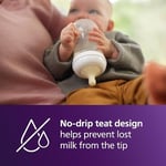 Philips Avent Doğal Tepkili Biberon Emziği, 2’li Paket, 3 Ay+, 4 Numara, Akıtmaz Emzik, Kolik ve Gaz Önleyici, BPA İçermez, SCY964/02