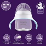 Philips Avent Doğal Tepkili Eğitici Bardak, 6 Ay ve Üstü, Tepkili Biberon Emziği, SCF263/61