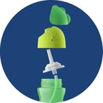 Philips Avent Pipetli Bardak, 12 Ay+, 300 ml, Desenli, Damlatmaz, Kolay Tutuş, Bulaşık Makinesinde Yıkanabilir, BPA İçermez, Pembe, SCF798/02