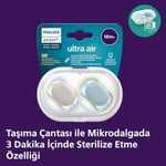Philips Avent SCF349/01 Ultra Air Emzik 18 Ay+