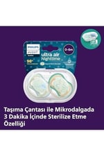 Philips Avent Scf376/18 Ultra Air Emzik 0-6 Ay (Mavi)