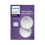 Philips Avent Tek Kullanımlık Göğüs Pedleri, 24'lü, Ultra İnce ve Emici, Petek Doku, Gece Gündüz Konfor, Hijyenik Ambalajlı, Sızdırmaz ve Hava Alan Yapı, SCF254/24
