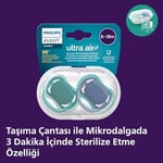 Philips Avent Ultra Air Emzik 6-18 Ay, 2'li Unisex, SCF085/31