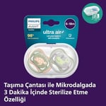 Philips Avent Ultra Air Emzik 6-18 Ay, 2'li Paket, Erkek
