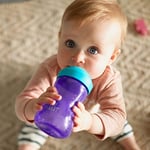 Philips Avent Yumuşak Uçlu Alıştırma Bardağı, 9 Ay, 300 Mililitre, Mor, SCF802/02