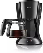 Philips Daily Collection Filtre Kahve Makinesi - Optimal lezzet için Aroma-Twister, 1.2L kapasite, damlatmayı önleyici, otomatik kapanma, bulaşık makinesinde yıkanabilir parçalar (HD7461/20)