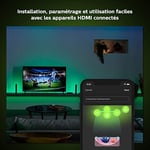 Philips Hue HDMI Sync Box, 4 HDMI Bağlantısı, Akıllı Aydınlatma Siyah
