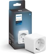 Philips Hue Hue ışık sistemleri için akıllı priz, lambaları kontrol etmek için akıllı priz, sesli kumanda ve her yerden uygulama ile uyumlu, beyaz