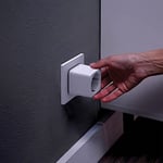 Philips Hue Hue ışık sistemleri için akıllı priz, lambaları kontrol etmek için akıllı priz, sesli kumanda ve her yerden uygulama ile uyumlu, beyaz