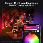 Philips Hue Outdoor Renkli Akıllı Led Şerit, 5 metre aydınlatma