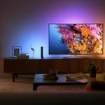 Philips Hue Play Pack Ambiance Beyaz ve Renkli, Siyah, 2.6.6W Temel Paket Kiti, Alexa, Google Assistant ve Apple Homekit ile çalışır