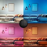 Philips Hue Tap Dial Switch Döner Anahtar, Siyah, Hue Uygulaması ile Kişiselleştirilebilir, Aksesuarlar