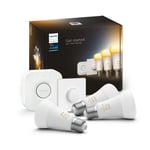 Philips HueWA 8-75W Beyaz Ambiyans Akıllı Led Ampul Başlangıç Seti 3'lü, Akıllı Butonlu, E27, Bluetooth Özellikli