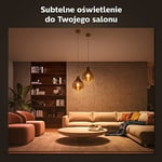 Philips HueWA 8-75W Beyaz Ambiyans Akıllı Led Ampul Başlangıç Seti 3'lü, Akıllı Butonlu, E27, Bluetooth Özellikli