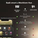 Philips HueWA 8-75W Beyaz Ambiyans Akıllı Led Ampul Başlangıç Seti 3'lü, Akıllı Butonlu, E27, Bluetooth Özellikli