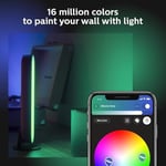 Philips HueWCA Play Genişletme Paketi, Akıllı LED Aydınlatma, Siyah (Güç adaptörü dahil değildir)
