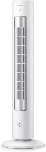 Philips Kule Tipi Fan 5000 Serisi, 105 cm ince tasarım, Uzaktan kumanda, Zamanlayıcı, 3 Hız, 3 Mod, 40W, Güçlü Ama Sessiz Hava Akışı, Aromaterapi İçin Uygun, Beyaz, CX5535/00