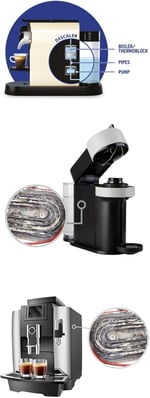 Philips Lattego Ep5547 Ep3246 Ep2231 Tüm EP Serileri, Nespresso ve Tchibo için Kireç Çözücü Descaling 3adx10gr Toz