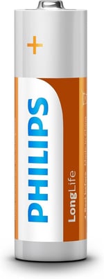 Philips Longlife Çinko Pil AA X4 (R6L4B/10)