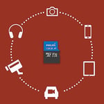 Philips Micro SDXC Kartı 128 GB, Class 10 UHS-I U3 4K, Adaptör - Seçenekler: 128 GB, 256 GB