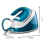 Philips PerfectCare Compact Essential Buhar Kazanlı Ütü — 2x Daha Fazla Buhar, Yanık Yok, OptimalTEMP, 6 Bar Basınç, 360 g Şok Buhar, 1.3 L Tank, Hafif, Kolay Saklama (GC6815/20)