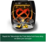 Philips Premium Airfryer XXL – Yağ Alma Teknolojisi, Hızlı Hava, Dijital Ekran, Kızartma/Fırın/Izgara/Fırında Pişirme/Yeniden Isıtma, 1.4kg Kapasite, Bulaşık Makinesinde Yıkanabilir, Siyah (HD9650/90)