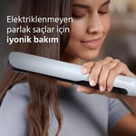Philips Saç Düzleştirici, Bukle Özellikli, Argan Yağlı Plaka, ThermoShield, İyonik Bakım, Hızlı Isınma, Geniş Sıcaklık Ayarı, Isıya Dayanıklı Kılıf Hediyeli, BHS520/00