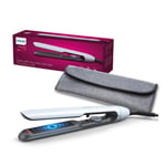 Philips Saç Düzleştirici, Bukle Özellikli, Argan Yağlı Plaka, ThermoShield, İyonik Bakım, Hızlı Isınma, Geniş Sıcaklık Ayarı, Isıya Dayanıklı Kılıf Hediyeli, BHS520/00