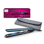 Philips Saç Düzleştirici, Bukle Özellikli, Argan Yağlı Plaka, ThermoShield, UV Koruma, İyonik Bakım, Hızlı Isınma, Geniş Sıcaklık Ayarı, Isıya Dayanıklı Kılıf Hediyeli, BHS732/00