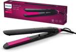 Philips Saç Düzleştirici, Keratin Seramik Plaka, ThermoProtect Teknolojisi, 2 Sıcaklık Ayarı, Tuş Kilidi, 60 Saniyede Isınma, 220°C’ye Kadar Sıcaklık Ayarı, BHS375/00