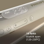 Philips Saç Düzleştirici, SenseIQ Teknolojili, 3 Şekillendirme Modu, Tetra İyonik Sistem, Ultra Kaygan Plaka, Elektriklenme Önleyici, 8000 Serisi, BHS830/00