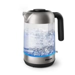Philips Serisi 5000 Cam Su Isıtıcısı - 1,7L, Hızlı Kaynatma, Paslanmaz Çelik Eleman, Kireç Filtresi, 360° Kablosuz Taban, Çıkarılabilir Kapak, Mavi Işık Göstergesi (HD9339/80)