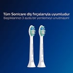 Philips Sonicare Optimal Plaque Defence - Sonic Şarjlı Diş Fırçası 2'li Yedek Başlık - Beyaz