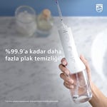 Philips Sonicare Power Flosser 3000 Ağız Duşu Kablosuz, Yedek Başlık - Beyaz HX3806/31