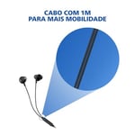 Philips TAUE101BK Mikrofonlu Kulakiçi Kulaklık 3.5mm jack girişli