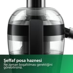 Philips Viva Collection Meyve Sıkacağı - Kompakt Tasarım, QuickClean Teknolojisi, Bardağa Doğrudan Servis, 500W Motor, 1.5L Kapasite, Damlatmaz, Kolay Temizlenir (HR1832/00)