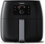 PHILIPS Yağ Temizleme Teknolojisi, 3 Lbs, Black, Mutfak Aletleri Dijital İkiz TurboStar Airfryer XXL, HD9650 / 96