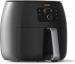 PHILIPS Yağ Temizleme Teknolojisi, 3 Lbs, Black, Mutfak Aletleri Dijital İkiz TurboStar Airfryer XXL, HD9650 / 96